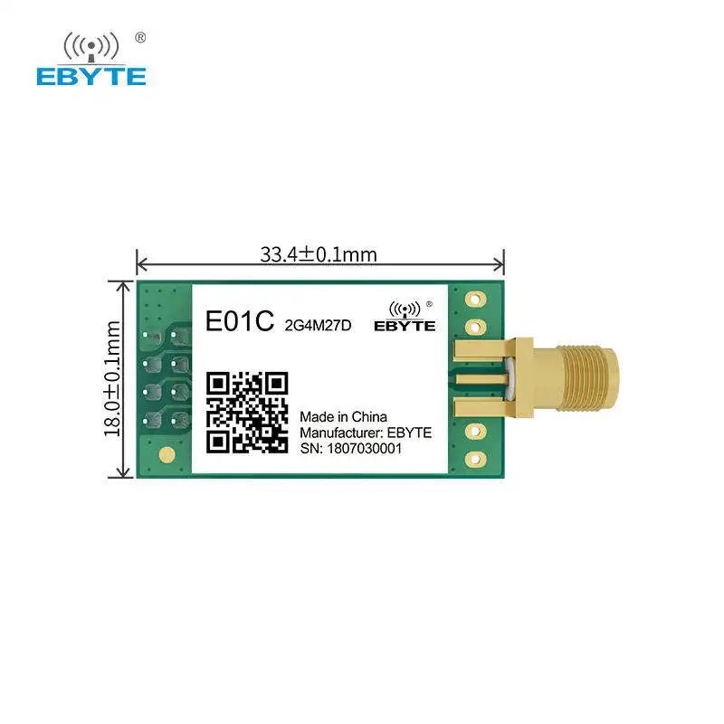 Ebyte E01C - 2G4M27D 27dBm Receiver Wireless Serial Port Module SPI Si24R1 chip plug - in wireless module 2.4G Rf Module - IOT Module Shop Manufacturer Factory