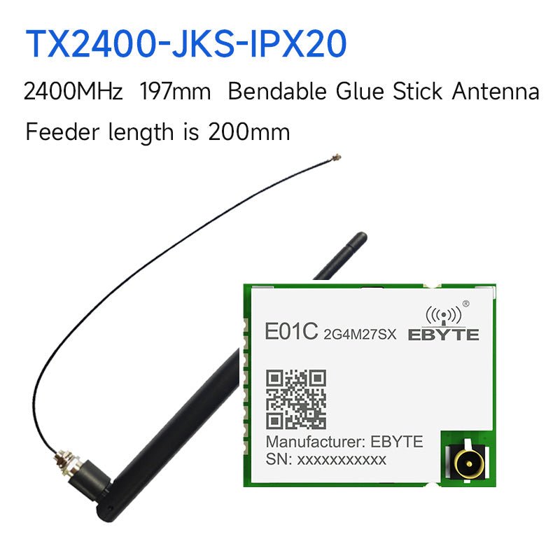 EBYTE E01C - 2G4M27SX 27dBm 2.4G wireless transmitter and receiver Si24R1 Ci24R1 compatible with nRF24L01 module SPI interface - IOT Module Shop Manufacturer Factory