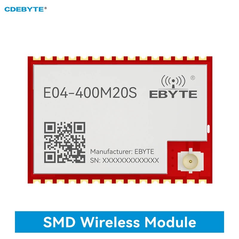 Ebyte E04 - 400M20S Wireless Module 433MHz STM32WL33 RF Transceiver SoC Low Power Consumption 3.5KM 20dBm Small Size SMD Module - IOT Module Shop Manufacturer Factory