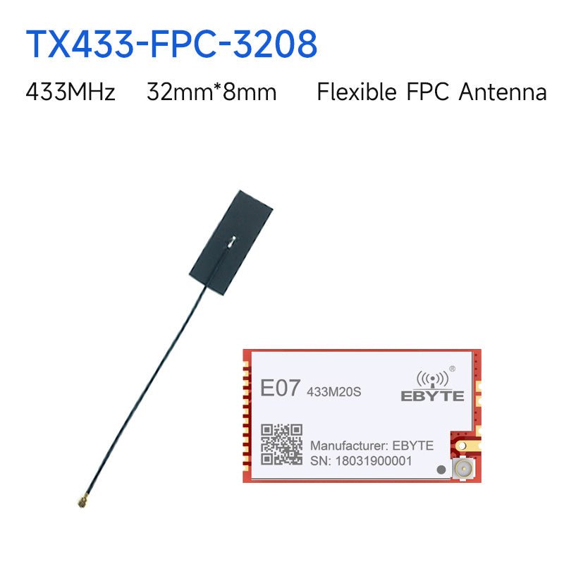 Ti Wlink Module EBYTE E07-433M20S TI CC1101 433MHz 20dBm Wireless Transceiver Module ...