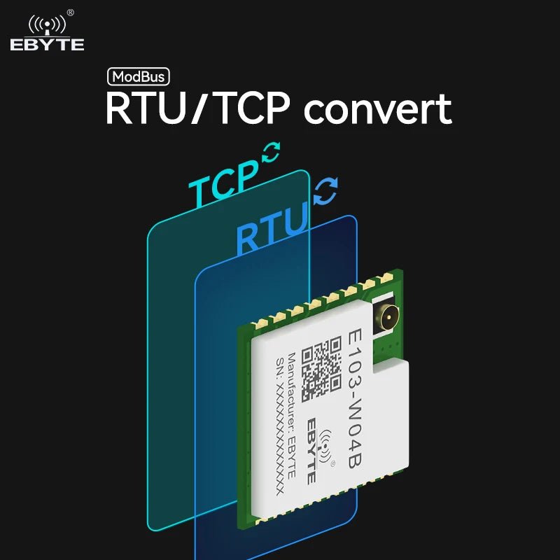 EBYTE E103 - W04B 20dBm Support custom development Serial port to wifi module for iot - IOT Module Shop Manufacturer Factory