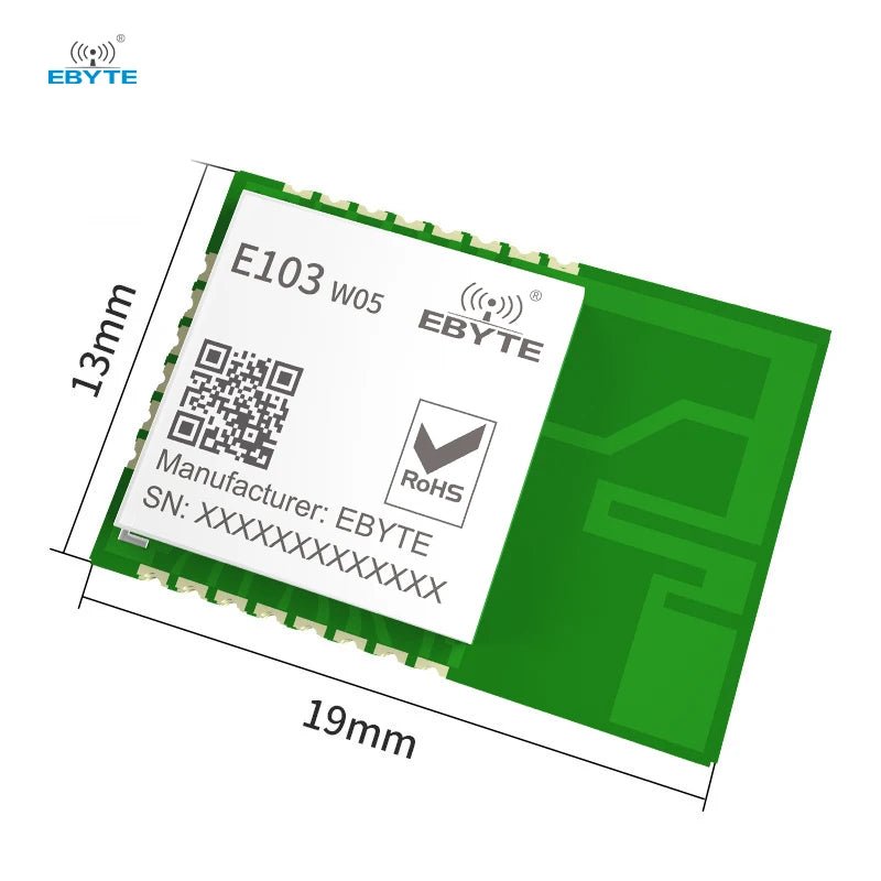 Ebyte E103 - W05 WIFI Module W600 2.4G 100mW Consumption Wi - Fi to Serial Port Wireless Module with PCB Antenna - IOT Module Shop Manufacturer Factory