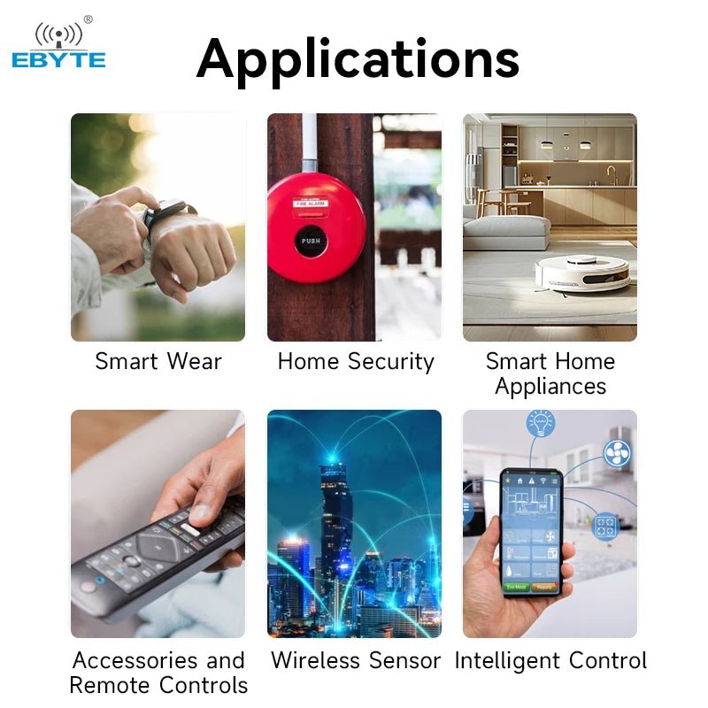 Ebyte E105 - BS21 - TB UART Wireless Transmission Nearlink SLE Module 2.4GHz BLE5.2 Bluetooth Star Flash Module Development Board - IOT Module Shop Manufacturer Factory