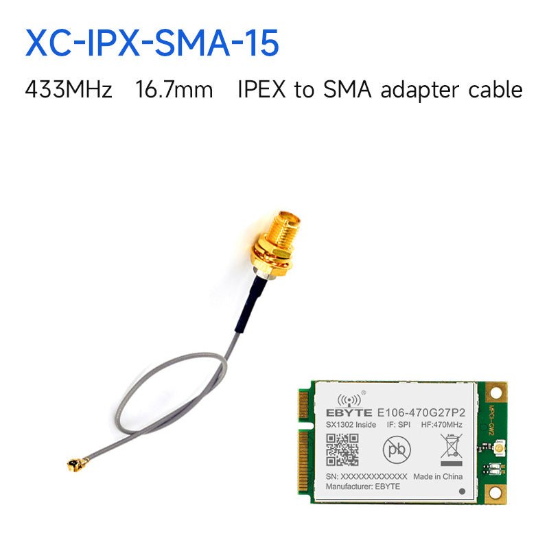 EBYTE E106 - 470G27P2 LoRa chip SX1302 PA LNA LoRa LoRaWAN gateway module RF with mini PCI - e interface - IOT Module Shop Manufacturer Factory