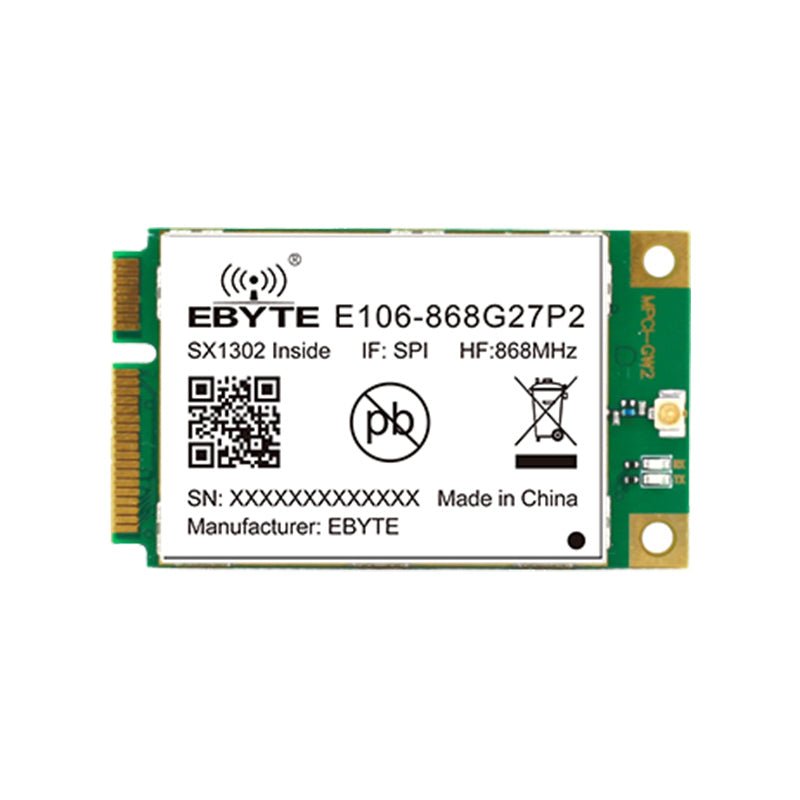 EBYTE E106 - 868G27P2 SX1302 868MHz SPI PCI - e LoRa Long - range Communicator Radio LoRa Module Wireless Transceiver Ebyte Transmitter - IOT Module Shop Manufacturer Factory