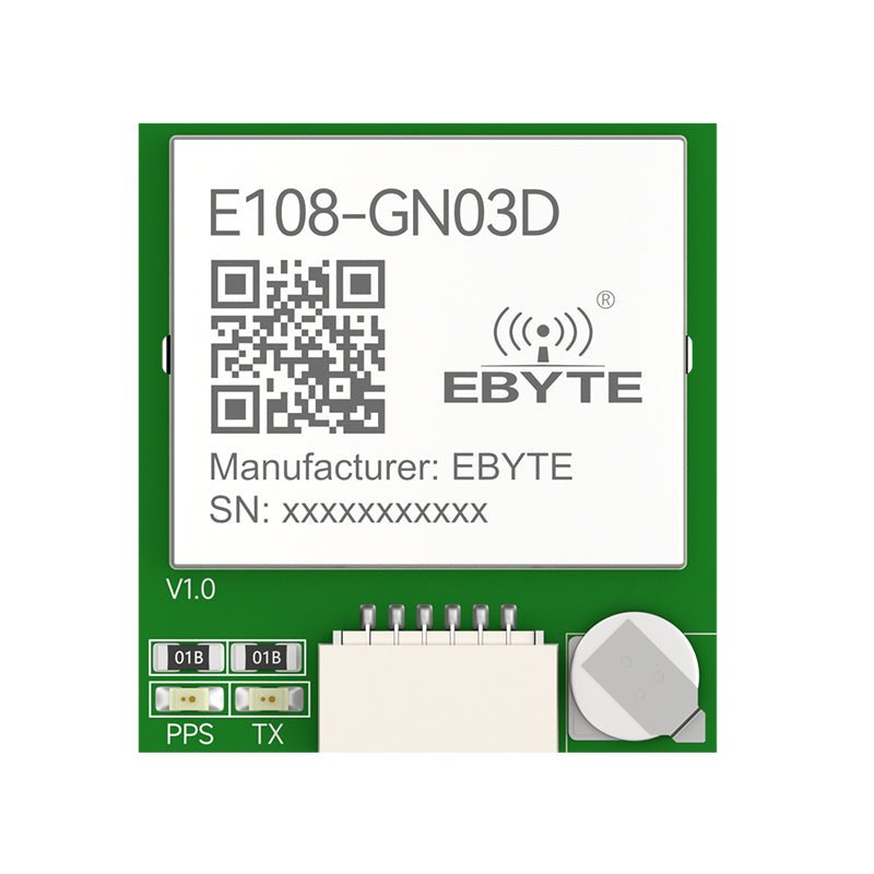 Ebyte E108 - GN03D UART Support BDS/GPS/GLONASS AT6558R chip GNSS Multi mode satellite positioning and navigation module - IOT Module Shop Manufacturer Factory