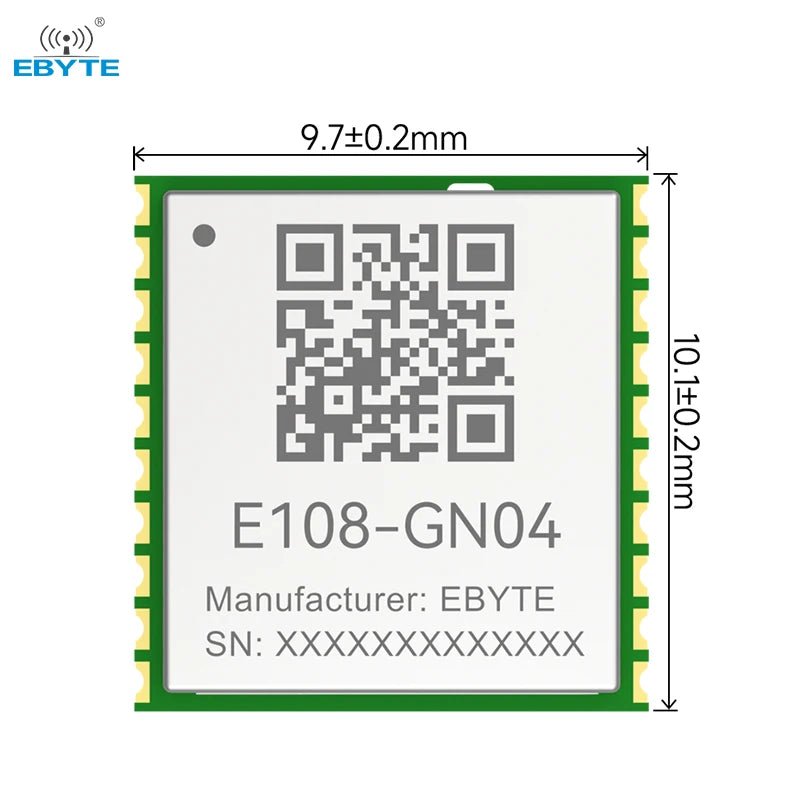 Ebyte E108 - GN04 UART interface Support BDS/GPS/GLONASS GNSS Multi mode satellite positioning and navigation module - IOT Module Shop Manufacturer Factory