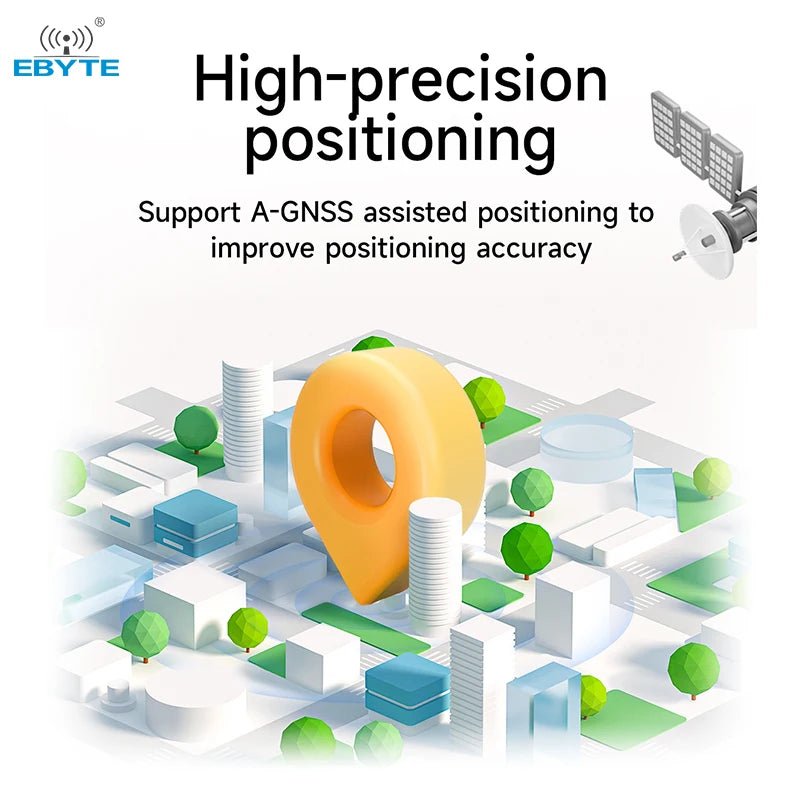 Ebyte E108 - GN04G - 485 RS485 In - car navigation BDS/GPS/GLONASS/GALILEO GNSS Multi - mode satellite positioning wirreless module - IOT Module Shop Manufacturer Factory