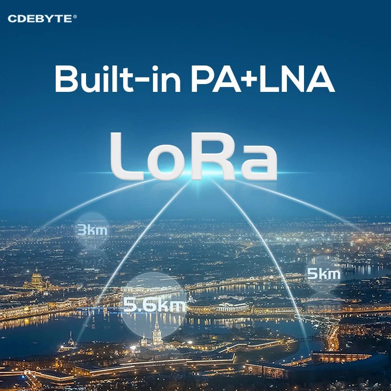 EBYTE E150 - 400T22S PA LNA 5.6Km SMD Wireless Acquisition Control Module LoRa Spread Spectrum Module 22dBm 4DI 4DO ModBus - IOT Module Shop Manufacturer Factory