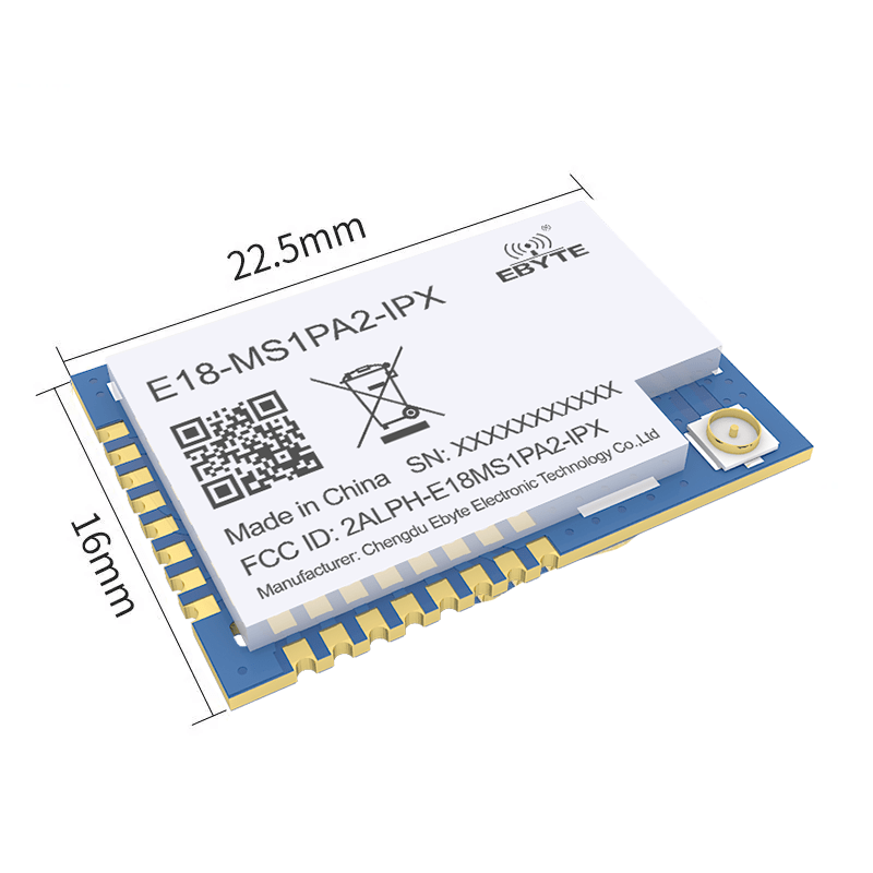 EBYTE E18 - MS1PA2 - IPX TI CC2530 chip ZigBee Wireless RF Module SMD IPEX interface for Smart Home 20dBm 1200mLong Range Zigbee Module - IOT Module Shop Manufacturer Factory