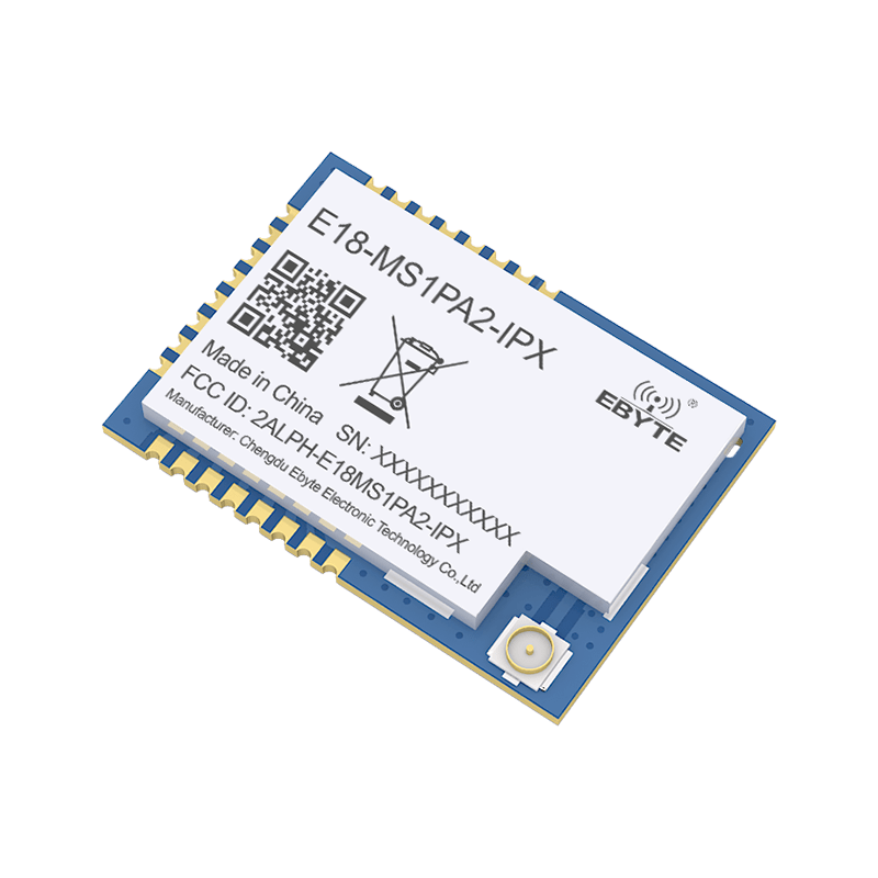 EBYTE E18 - MS1PA2 - IPX TI CC2530 chip ZigBee Wireless RF Module SMD IPEX interface for Smart Home 20dBm 1200mLong Range Zigbee Module - IOT Module Shop Manufacturer Factory