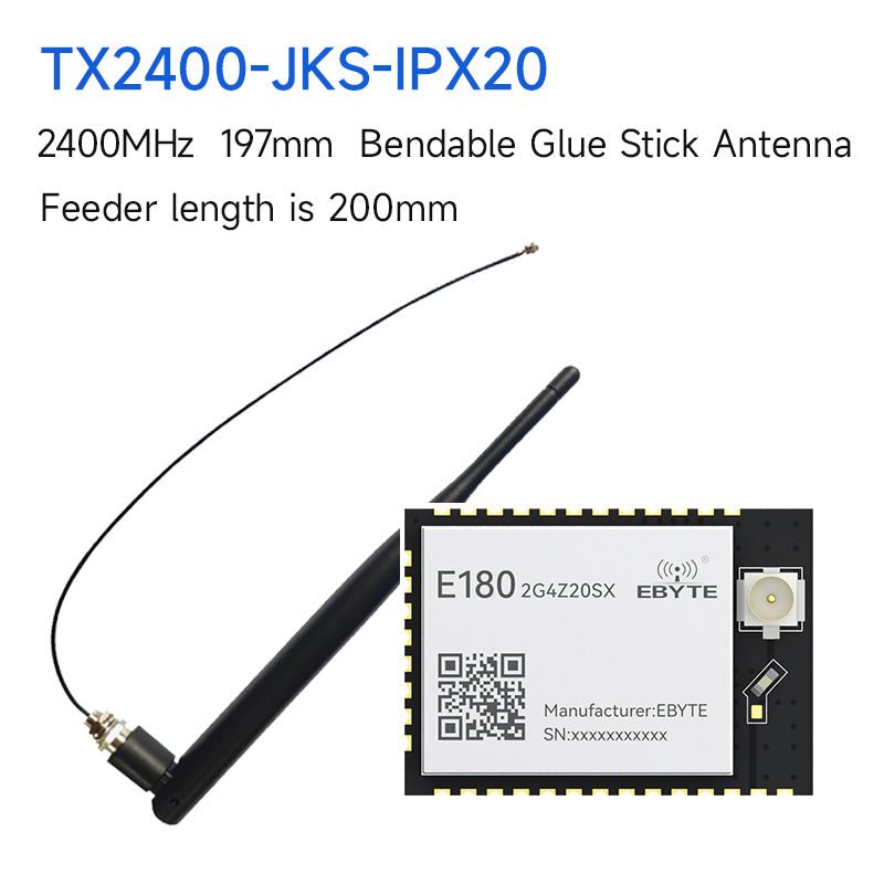 Ebyte E180 - 2G4Z20SX Zigbee 3.0 module test suite 900hp S3b Apm Flight Control Prsma Antenna Zigbee Wireless Module - IOT Module Shop Manufacturer Factory