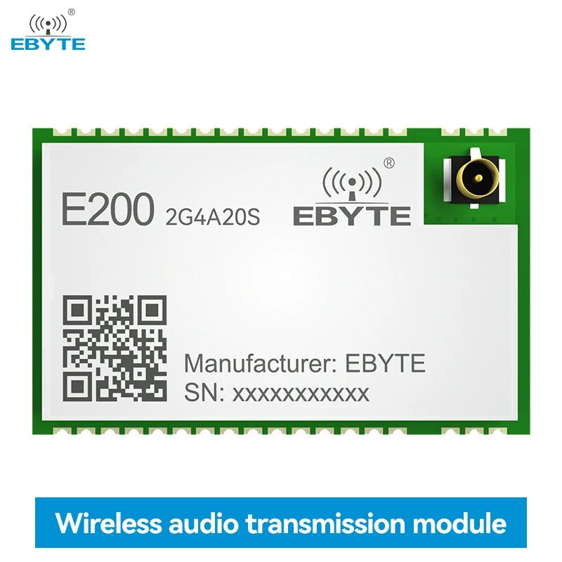 Ebyte E200 - 2G4A20S wireless audio module low power consumption 2.4G serial port integrated transceiver two - way transmission - IOT Module Shop Manufacturer Factory