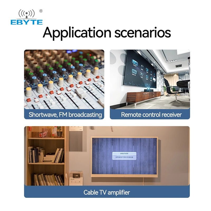 EBYTE E21 - 400G37S RF Gain Power Amplifier PA High Power Wireless RF Power Amplifier Module - IOT Module Shop Manufacturer Factory