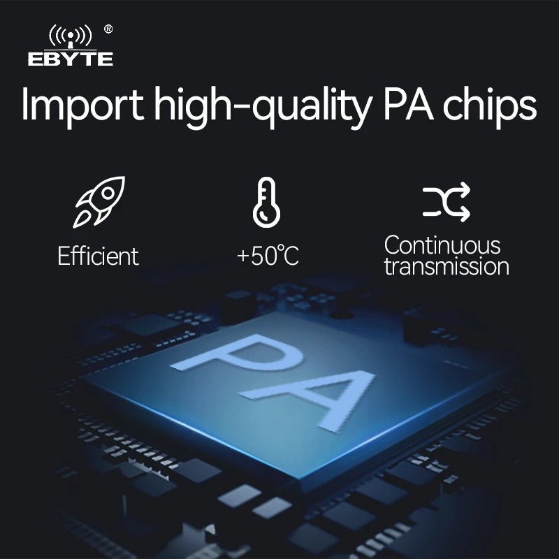 EBYTE E21 - 400G37S RF Gain Power Amplifier PA High Power Wireless RF Power Amplifier Module - IOT Module Shop Manufacturer Factory