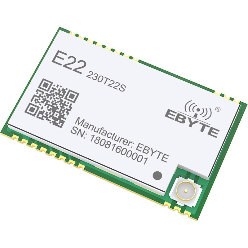 EBYTE E22 - 230T22S - V2 SX1262 LoRa Wireless Module 230MHz UART RF Module SMD 5km IPEX/Stamp Hole Antenna WOR Date Transmission Module - IOT Module Shop Manufacturer Factory