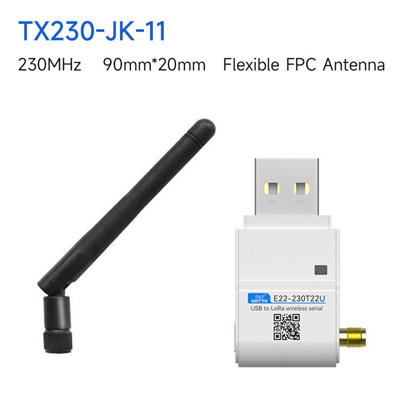 Ebyte E22-230T22U 230MHz LoRa USB Module | SX1262 22dBm 5km Spread ...
