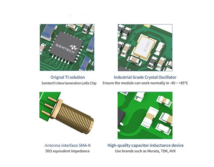 EBYTE E22 - 230T30D - V2 SX1262 LoRa Wireless Module Low Power Consumption Long Distance 220 - 236MHz SMA - K DIP LoRa Module - IOT Module Shop Manufacturer Factory