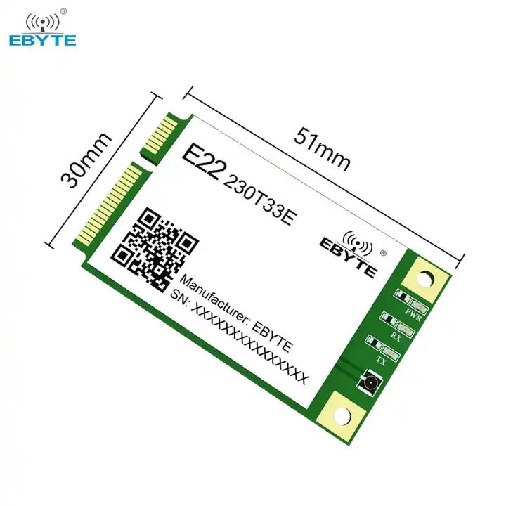 Ebyte E22 - 230T33E sx1262 33dBm12km UART/RS485/RS232/USB interface Fast long - distance transmission lora transparent module - IOT Module Shop Manufacturer Factory