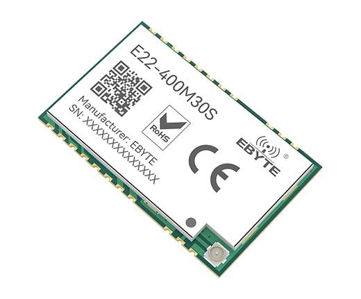 EBYTE E22 - 400M30S SX1268 433MHz Wireless Module Development Board RF Long Range 12000m IPEX Stamp Hole Antenna SPI - IOT Module Shop Manufacturer Factory