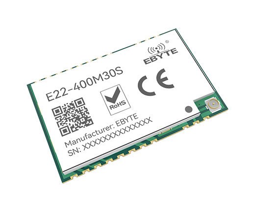EBYTE E22 - 400M30S SX1268 433MHz Wireless Module Development Board RF Long Range 12000m IPEX Stamp Hole Antenna SPI - IOT Module Shop Manufacturer Factory
