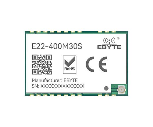 EBYTE E22 - 400M30S SX1268 433MHz Wireless Module Development Board RF Long Range 12000m IPEX Stamp Hole Antenna SPI - IOT Module Shop Manufacturer Factory