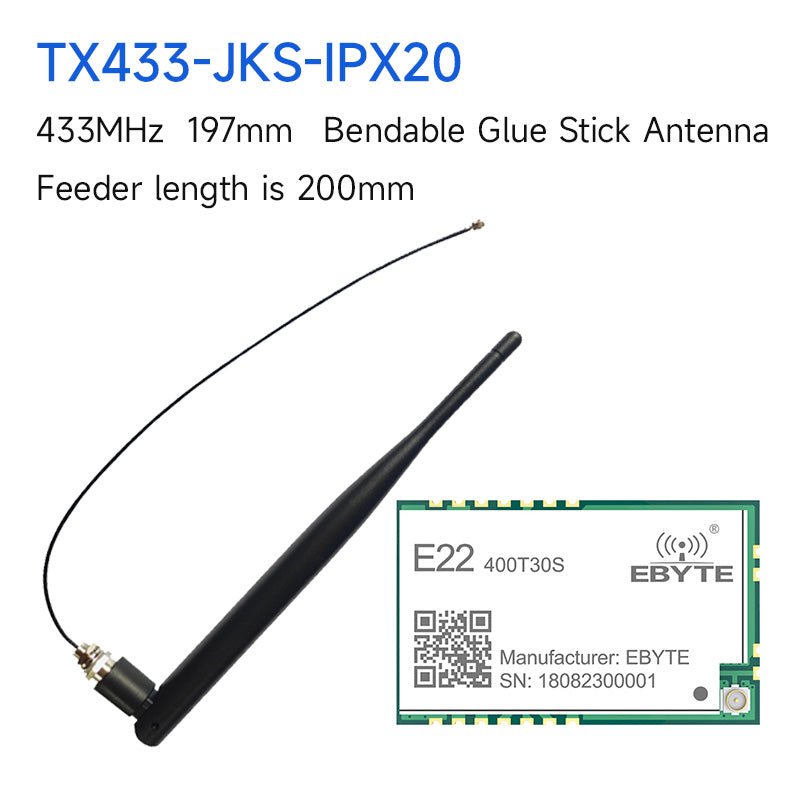 Ebyte E22 - 400T30S Semtech $X1262 UART 10Km Range 433Mhz 30dBm SID CE ROHS FCC LoRa IT RF Module - IOT Module Shop Manufacturer Factory