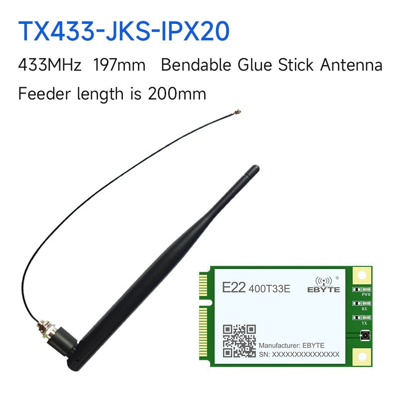 Ebyte E22 - 400T33E SX1268 33dBm 16km UART/RS485/RS232/USB interface Wireless LoRa spread spectrum module - IOT Module Shop Manufacturer Factory