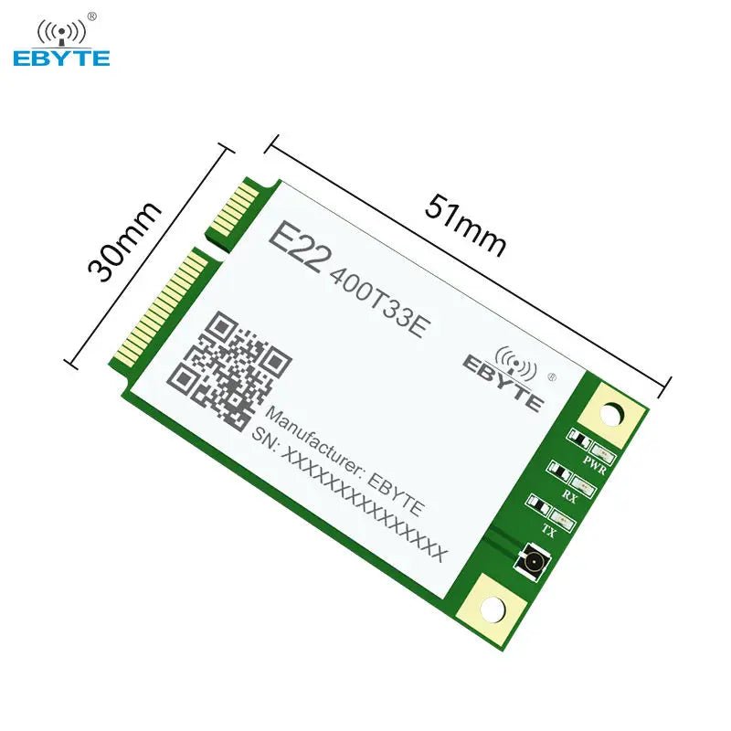 Ebyte E22 - 400T33E SX1268 33dBm 16km UART/RS485/RS232/USB interface Wireless LoRa spread spectrum module - IOT Module Shop Manufacturer Factory