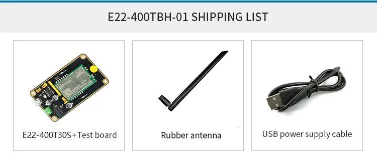 Ebyte E22 - 400TBH - 01 LoRa Module Rf SX1262 SX1268 433MHz Modules Test Development Board Kits Wireless Transmitter Receiver - IOT Module Shop Manufacturer Factory