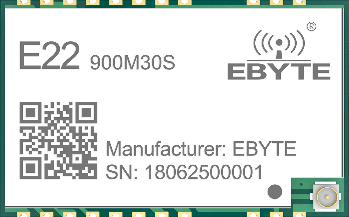 EBYTE E22-900M30S SX1262 LoRa Module 868MHz Wireless Module 30dBm 12km ...