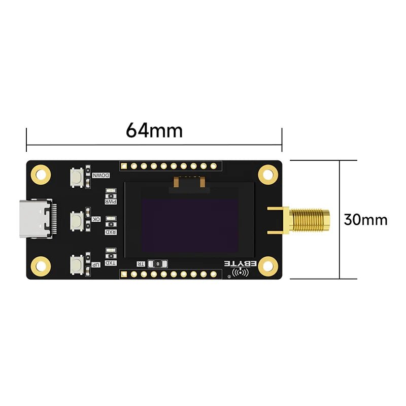 Ebyte E22 - 900MBL - SC Secondary Development 868/915Mhz OLED screen LORA Offline test evaluation kit RF transceiver - IOT Module Shop Manufacturer Factory