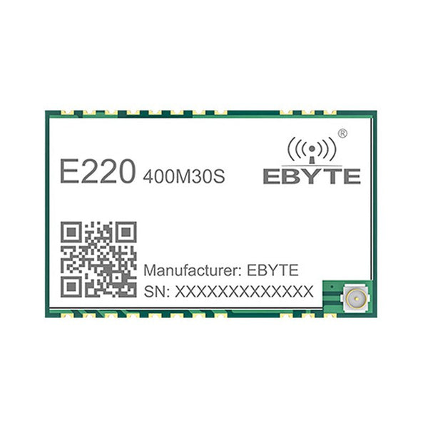 Ebyte E220 - 400M30S LLCC68 LoRa Wireless Module 433/470MHz 30dBm Long Range 10km IPEX/Stamp Hole Antenna SMD SPI Wireless Module - IOT Module Shop Manufacturer Factory