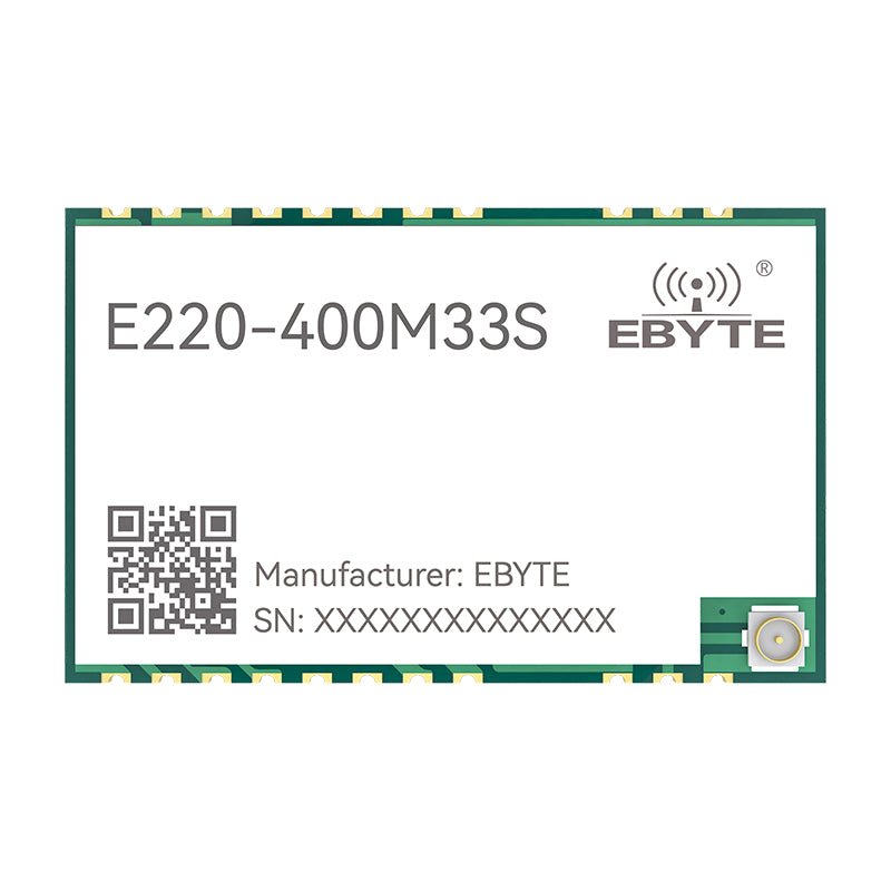Ebyte E220 - 400M33S 16km 33dBm LoRa Spread Spectrum Technology SPI RF Module 433/470MHz LLCC68 chip LoRa wireless module - IOT Module Shop Manufacturer Factory