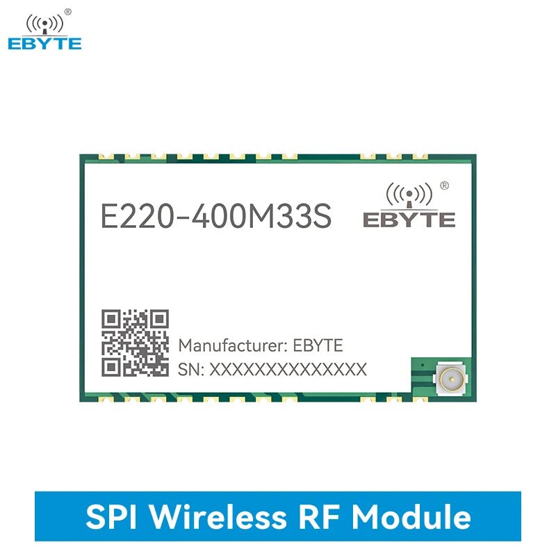 Ebyte E220 - 400M33S 16km 33dBm LoRa Spread Spectrum Technology SPI RF Module 433/470MHz LLCC68 chip LoRa wireless module - IOT Module Shop Manufacturer Factory