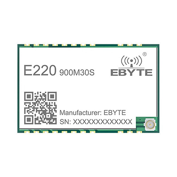 Ebyte E220 - 900M30S LLCC68 LoRa Wireless Module 868/915MHz 30dBm Long Range 10km IPEX/Stamp Hole Antenna SMD SPI Wireless Module - IOT Module Shop Manufacturer Factory