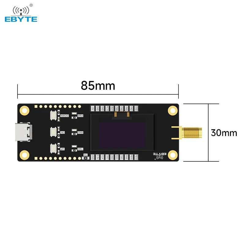 llcc68 lora module testing board cdebyte... Ebyte E220-900MBH-SC LLCC68 chip Offline test evaluation kit LORA ...