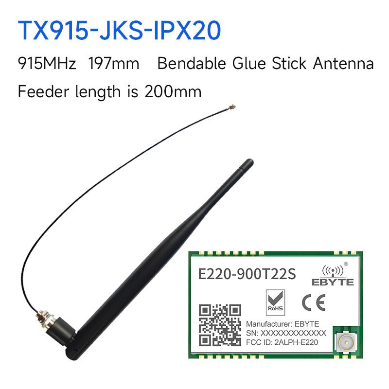 Ebyte E220 - 900T22S LoRa Module LLCC68 Chip FCC CE RoHS 5km Long Range Wireless Transceiver UART 868MHz 915MHz Wireless Rf Module No reviews yet 5 sold - IOT Module Shop Manufacturer Factory