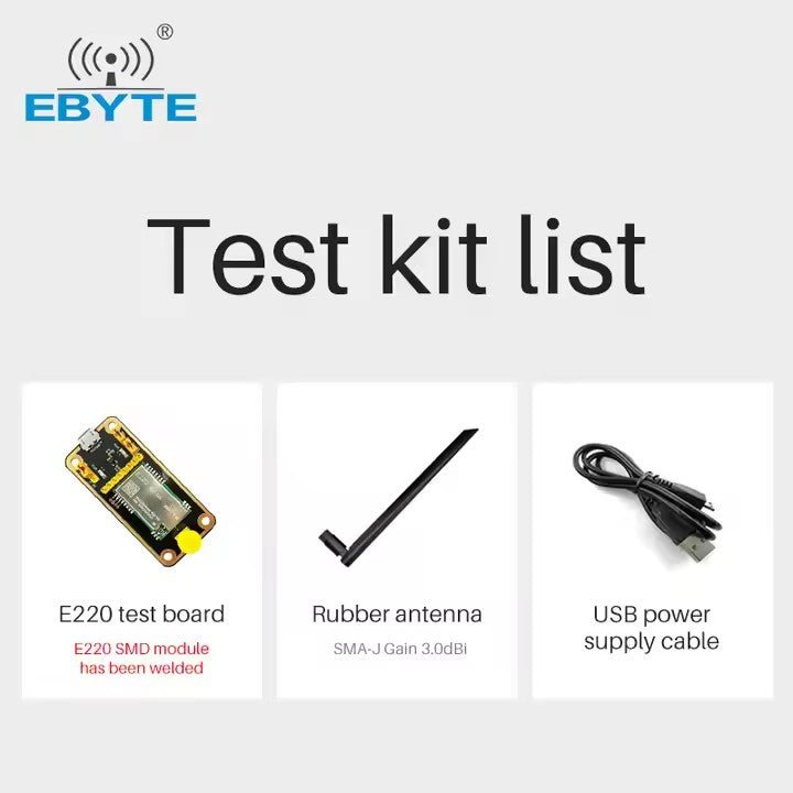 Ebyte E220 - 900TBH - 01 Test Board Kit USB Development Board RF Module Fit for Wireless Module E220 - 900T30S - IOT Module Shop Manufacturer Factory