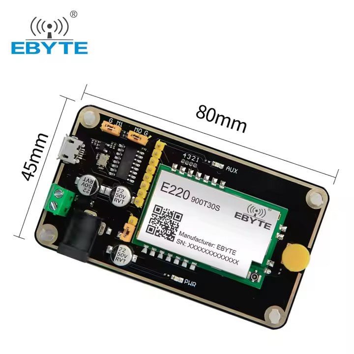 Ebyte E220 - 900TBH - 01 Test Board Kit USB Development Board RF Module Fit for Wireless Module E220 - 900T30S - IOT Module Shop Manufacturer Factory