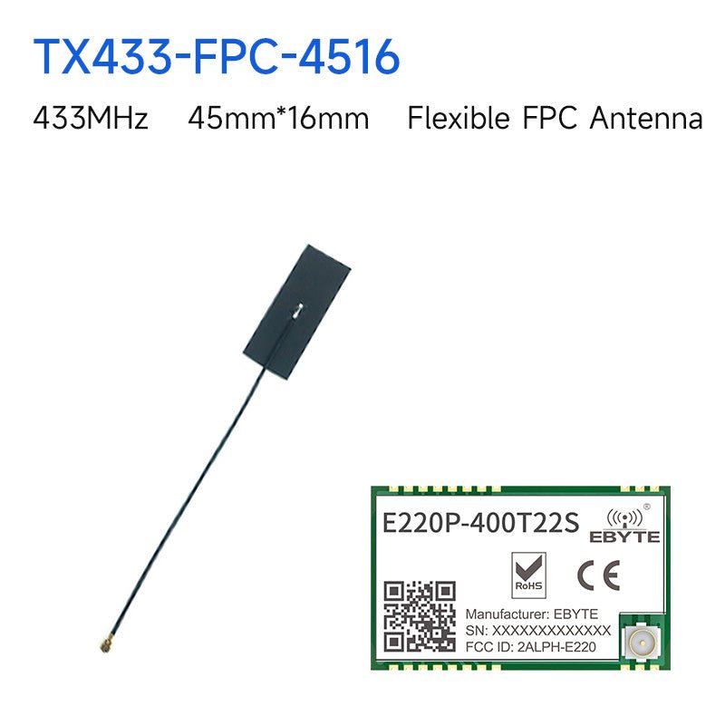 Llcc68 Transceiver Module EBYTE E220P-400T22S PA+LNA LLCC68 long-distance stable transmission ...