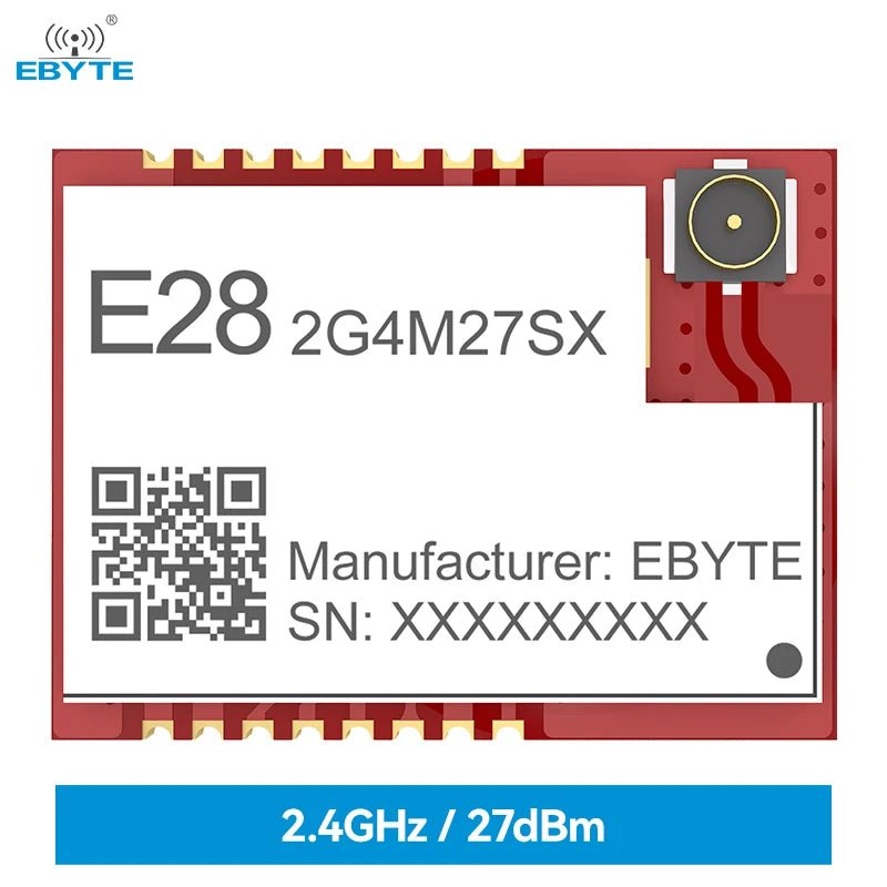 EBYTE E28 - 2G4M27SX Free sample SX1281 27dBm 2.4GHz RF transceiver lora module rf modulator for sale - IOT Module Shop Manufacturer Factory