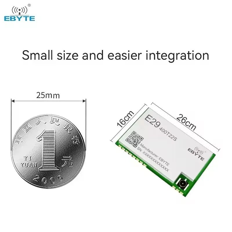 Wireless Module Port Ebyte E29-400M22S 5km long range Wireless Serial Port Transmission uart ...