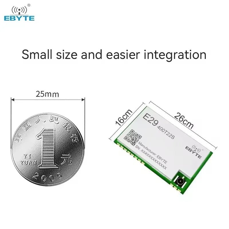 Ebyte E29 - 400T22D long range Wireless Serial Port Transmission uart module TTL Spread Spectrum 433mhz receiver transmitter - IOT Module Shop Manufacturer Factory