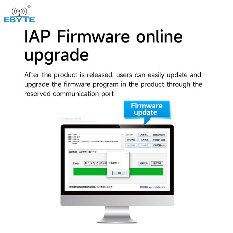Ebyte E290 - 400T30S 433MHz PAN3060 LoRa Wireless Module 30dbm AT Command Low Power IAP Air Wake Up Relay Networking RSSI - IOT Module Shop Manufacturer Factory