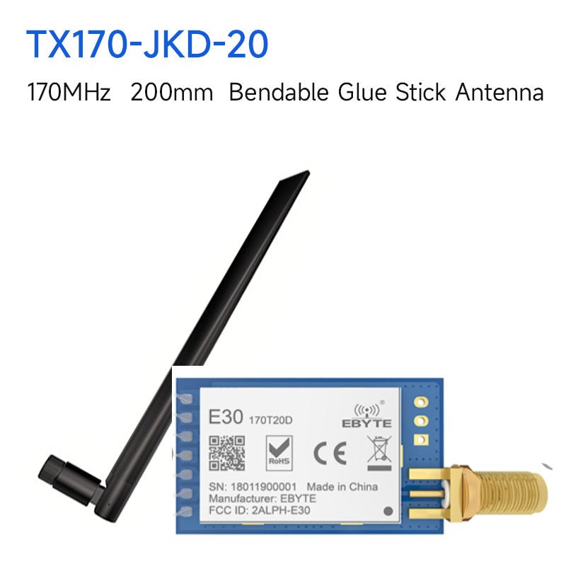Ebyte E30 - 170T20D SI4463 UART 2Km 170MHz 20dBm DIP CE RoHs FCC LoRa Wireless Transmitter RF Module - IOT Module Shop Manufacturer Factory