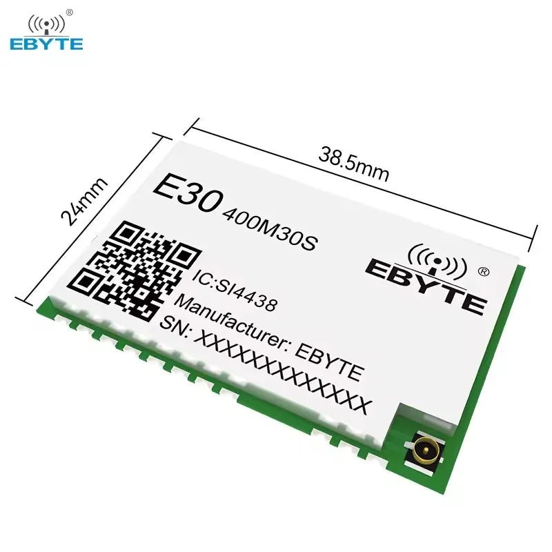 Ebyte E30 - 400M30S(4438) 30dBm low power consumption SPI 425 - 525MHz SI4438 chip wireless radio frequency module - IOT Module Shop Manufacturer Factory