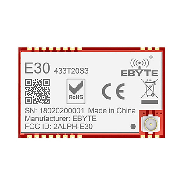 Ebyte E30 - 433T20S3 - V2.0 SI4438 433MHz High Quality Wireless Module RF Module Long Distance UART Transceiver CE RoHS EBYTE - IOT Module Shop Manufacturer Factory
