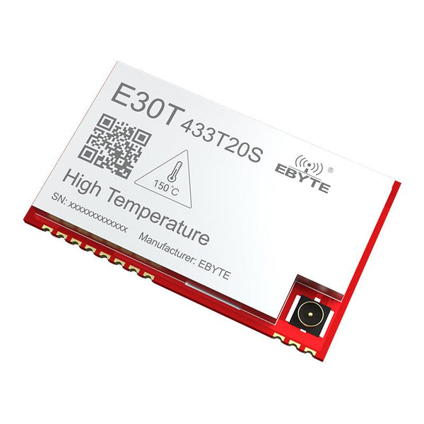 Ebyte E30T - 433T20S(150°C) 20dBm High temperature resistance UART 433MHz Wireless serial port transparent transmission module - IOT Module Shop Manufacturer Factory