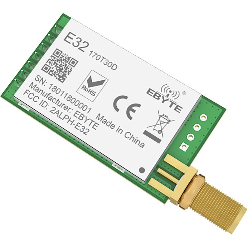 EBYTE E32 - 170T30D LoRa SX1278 170MHz Long Range 8km Wireless Transceiver Transmitter Receiver Rf Module e32 30dBm SMA Antenna - IOT Module Shop Manufacturer Factory
